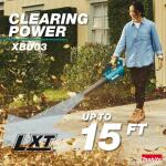 Makita116 MPH 459 CFM (XBU03SM1) 18V LXT Lithium-Ion Brushless Cordless Leaf Blower Kit