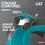 Makita116 MPH 459 CFM (XBU03SM1) 18V LXT Lithium-Ion Brushless Cordless Leaf Blower Kit