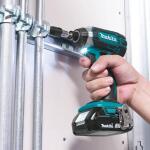 Makita 1/4-Inch Variable Speed Impact Driver Kit with 1.5 Ah 18V LXT Lithium-Ion Compact Cordless Battery