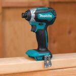 Makita 1/4-Inch Cordless Variable Speed Impact Driver (Tool Only) - 18V LXT Lithium-Ion Brushless