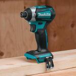 Makita 18V LXT Lithium-Ion Brushless 1/4 in. Cordless Impact Driver with Quick-Shift Mode and 3 Speed Settings (Tool Only)