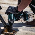 Makita40V max XGT Brushless Cordless 4-Speed Mid-Torque 1/2 in. Impact Wrench w/Detent Anvil (Tool Only) (GWT08Z)