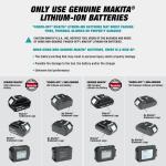 Makita40V max XGT Brushless Cordless 4-Speed Mid-Torque 1/2 in. Impact Wrench w/Detent Anvil (Tool Only) (GWT08Z)