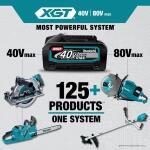 Makita40V max XGT Brushless Cordless 4-Speed Mid-Torque 1/2 in. Impact Wrench w/Detent Anvil (Tool Only) (GWT08Z)