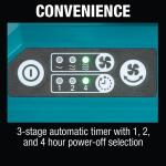 Makita18V LXT Lithium-Ion Cordless 9-1/4 in. Fan (Tool-Only) (DCF203Z)