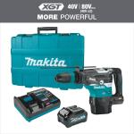 Makita 40V Max XGT Brushless Cordless Rotary Hammer Kit (1-9/16 in.) with AVT, AFT, and AWS Capability (4.0Ah)