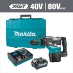 Makita 40V Max XGT Brushless Cordless Rotary Hammer Kit (1-9/16 in.) with AVT, AFT, and AWS Capability (4.0Ah)