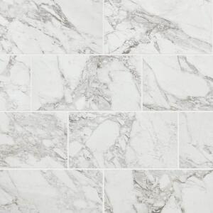 MarazziEpicClean Milton Arabescato Marble 12 in. x 24 in. Glazed Porcelain Floor and Wall Tile (15.6 sq. ft./Case) (ML401224ECHD1P6)