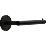 Delta Lyndall Wall Mount Single Post Toilet Paper Holder Bath Hardware Accessory in Matte Black