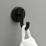 Delta Lyndall Double Towel Hook Bath Hardware Accessory in Matte Black