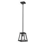 Feit ElectricKatalyst 60-Watt 1-Light Matte Black Modern Adjustable CCT and 3-Light Modes Integrated LED Pendant Light (PND95CCTNLBK)