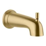 Glacier Bay Dorind Single-Handle 1-Spray Tub and Shower Faucet 1.8 GPM in Matte Gold (Valve Included)