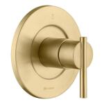 Glacier Bay Dorind Single-Handle 1-Spray Tub and Shower Faucet 1.8 GPM in Matte Gold (Valve Included)