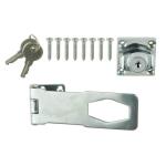 Everbilt4-1/2 in. Chrome Key Locking Safety Hasp (13527)