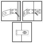 Everbilt4-1/2 in. Chrome Key Locking Safety Hasp (13527)