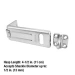 Master Lock4 in. L Steel Heavy-Duty Hasp Latch (704DHC)