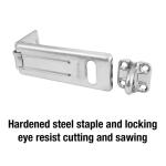 Master Lock4 in. L Steel Heavy-Duty Hasp Latch (704DHC)