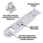 Master Lock Steel Heavy Duty Hasp Latch, 6-1/4 in. Long (720DHC)