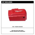 MilwaukeeM18 18-Volt Lithium-Ion Cordless Power Source (Tool-Only) (49-24-2371)