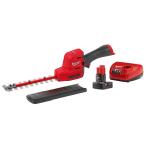 MilwaukeeM12 FUEL 8-inch 12-Volt Lithium-Ion Brushless Cordless Hedge Trimmer Kit with Charger and 4.0 Ah Battery