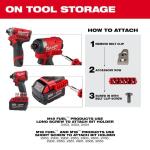 Milwaukee(75-Piece) SHOCKWAVE Impact Duty Alloy Steel Drill, Drive and Fastening Bit Set with PACKOUT Accessory Case 