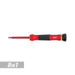 Milwaukee8-in-1 1000V Insulated Precision Multi-Bit Screwdriver (48-22-2217)