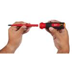 Milwaukee 4-in-1 1000V Insulated Slim-Tip Multi-Bit Screwdriver (48-22-2216)