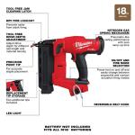 Milwaukee M18 FUEL 18-Volt Lithium-Ion Brushless Cordless Gen II 18-Gauge Brad Nailer (Tool-Only) (2746-20)