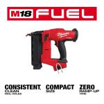 Milwaukee M18 FUEL 18-Volt Lithium-Ion Brushless Cordless Gen II 18-Gauge Brad Nailer (Tool-Only) (2746-20)