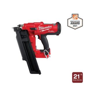 Milwaukee M18 FUEL 3-1/2 in. 18-Volt 21-Degree Lithium-Ion Brushless Cordless Framing Nailer (Tool-Only) (2744-20)