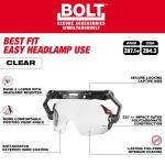 Milwaukee BOLT Clear Dual Coat Lens Eye Visor (48-73-1410)