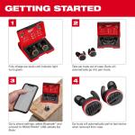 Milwaukee REDLITHIUM USB Bluetooth Jobsite Ear Buds (2191-21)