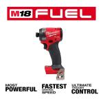 MIlwaukee M18 FUEL 18V Brushless Cordless 1/4 in. Hex Impact Driver (Tool-Only)