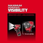 Milwaukee M12 FUEL 12V Brushless Cordless 1/4 in. Hex Impact Driver (Tool-Only)