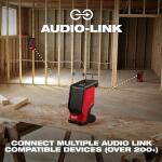 MilwaukeeM18 18V Lithium-Ion Cordless Wireless Bluetooth Jobsite Speaker (Tool-Only) (2954-20)