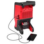 MilwaukeeM18 18V Lithium-Ion Cordless Wireless Bluetooth Jobsite Speaker (Tool-Only) (2954-20)