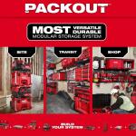 Milwaukee M18 18-Volt Lithium-Ion Brushless Cordless PACKOUT Jobsite Fan (Tool-Only) (0818-20)