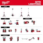 Milwaukee M18 18-Volt Lithium-Ion Cordless Rocket Dual Power Tower Light (Tool-Only) (2131-20)