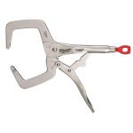 Milwaukee 11 in. Torque Lock Locking C-Clamp with Regular Jaws (48-22-3531)