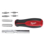 Milwaukee 11-in-1 Multi-Tip Combination Screwdriver with Square Drive Bits (48-22-2761)