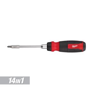 Milwaukee 14-In-1 Ratcheting Multi-Bit Screwdriver (48-22-2903)