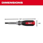 Milwaukee 9-in-1 Punchdown Multi-Bit Screwdriver (48-22-2902)