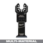 Milwaukee.Titanium Bi-Metal 1-3/8 in Universal Fit Wood and Metal Cutting Multi-Tool Oscillating Blade (1-Pack)