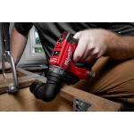 Milwaukee M12 FUEL 12V Lithium-Ion Brushless Cordless 4-in-1 Installation 3/8 in. Drill Driver Kit with 4-Tool Heads (2505-22)