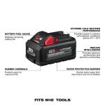 Milwaukee M18 18-Volt Lithium-Ion High Output 6.0Ah Battery Pack (2-Pack) (48-11-1862)