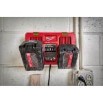 MilwaukeeM18 18-Volt Lithium-Ion Dual Bay Rapid Battery Charger (48-59-1802)