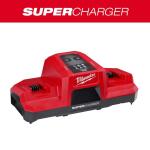 MilwaukeeM18 18V Dual Bay Simultaneous Super Charger (48-59-1815)