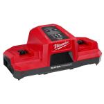 MilwaukeeM18 18V Dual Bay Simultaneous Super Charger (48-59-1815)