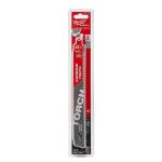 Milwaukee8 TPI TORCH Carbide Teeth Thick Metal Cutting SAWZALL Reciprocating Saw Blade (3-Pack) 9 in. 