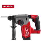 Milwaukee M18 FUEL 18V Lithium-Ion Cordless 1 in. SDS-Plus Rotary Hammer with Brushless Motor (Tool-Only)